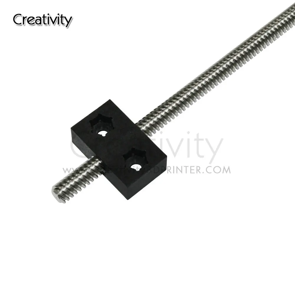 

Creativity 3D Printer T8 Screw Nut block T-type T8 screw Nut block seat plate 8MM anti-backlash nut