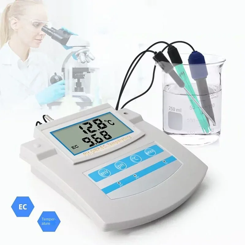 

PHS-26C 6-in-1 Water Quality Monitor PH ORP TDS EC CF Temperature Sitting Tester for Swimming Pools, Aquariums, Laboratories