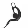 2.5mm Ear Hook Headset for Walkie Talkie Single Ear Radio Earpiece with Clip Single Earphone with Coiled Cable 3