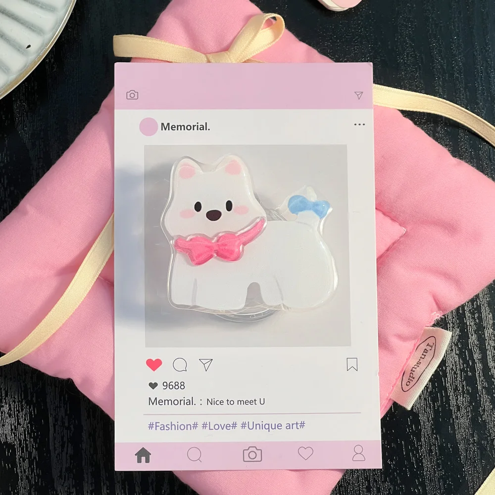 Korean Cute Butterfly Phone Grip and Stand