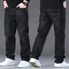 Big Size Men's Jeans High Stretch Denim Fabric Large Size Pants for 45-150kg Jeans Hombre Wide Leg Jeans Pantalon Homme 3