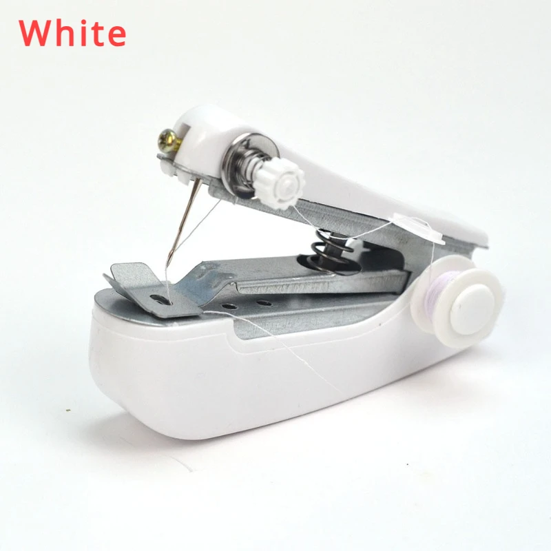 Description Picture 3 of itemPortable Mini Manual Sewing Machine Portable Mini Travel PP Sewing Box Sewing Kits Set Cloth Fabric Handy Needlework Tool GYH