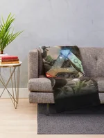 ark survival,game Throw Blanket Hairy Multi-Purpose Bed Blankets 2