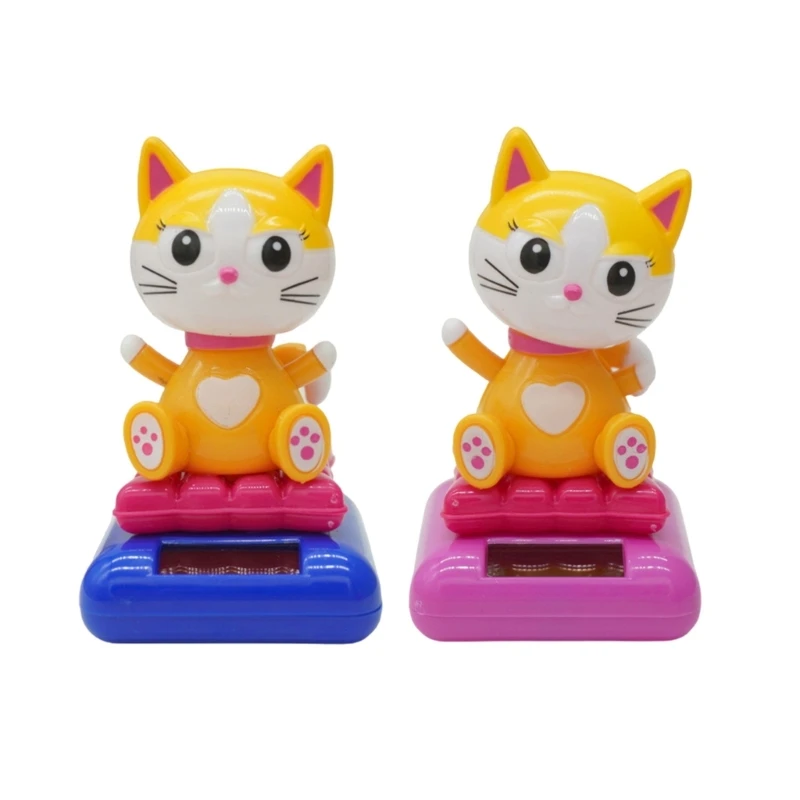 

Solar Powered Kitten Swinging Decorations Widgets Creative Ornament Dropship