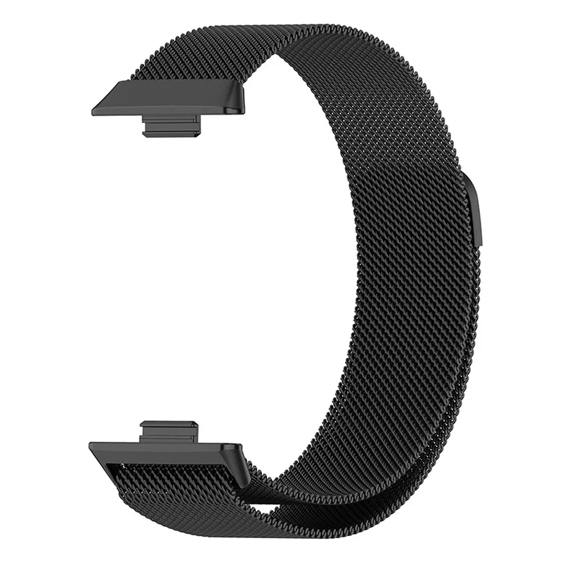 Correa de metal para Huawei Watch Fit 3 Band con funda de TPU, protector de pantalla, película suave, correa de reloj con bucle magnético milanés, pulsera Fit 3