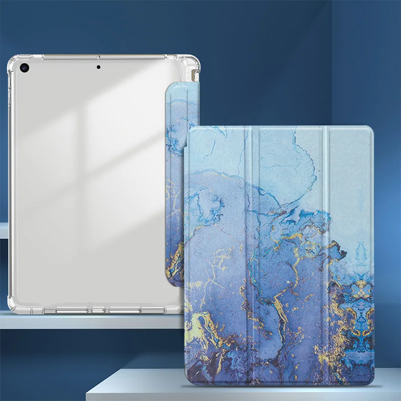Clear Back Cover Trifold Stand