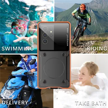 Custodie per telefoni impermeabili IP68 per Iphone Samsung Xiaomi Diving nuoto sport all'aria aperta copertura di protezione completa modello di telefono universale