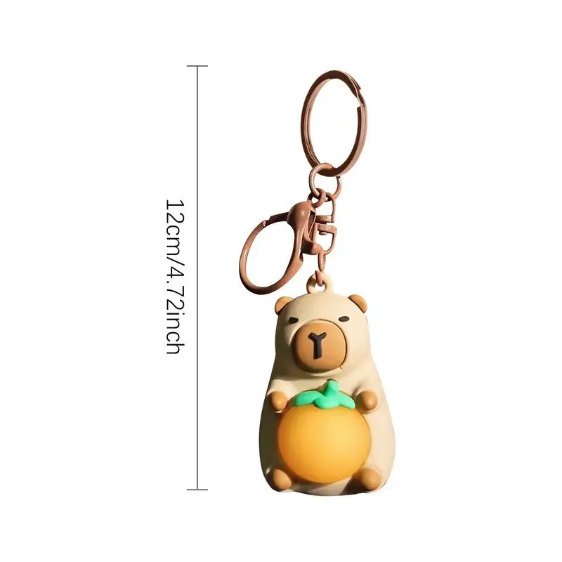 Porte-clés Capybara Amusant - Porte-clés Animal | Jouet Capybara