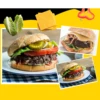 Electric Burger Machine, Sandwich Machine, Automatic 3-in-1 Breakfast Machine, Automatic Temperature Control Cooker BPA Free 5