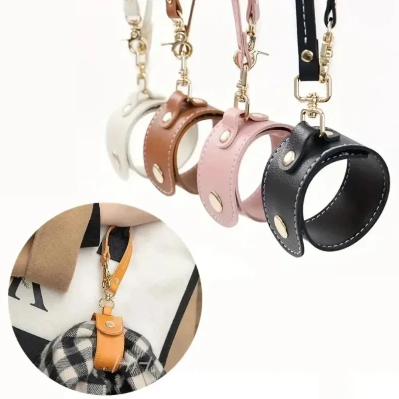 Vintage Rack with Buckle, Leather Towel, Handbag, Hat, Outdoor Camping, Convenient and Practical Storage Organization for Women