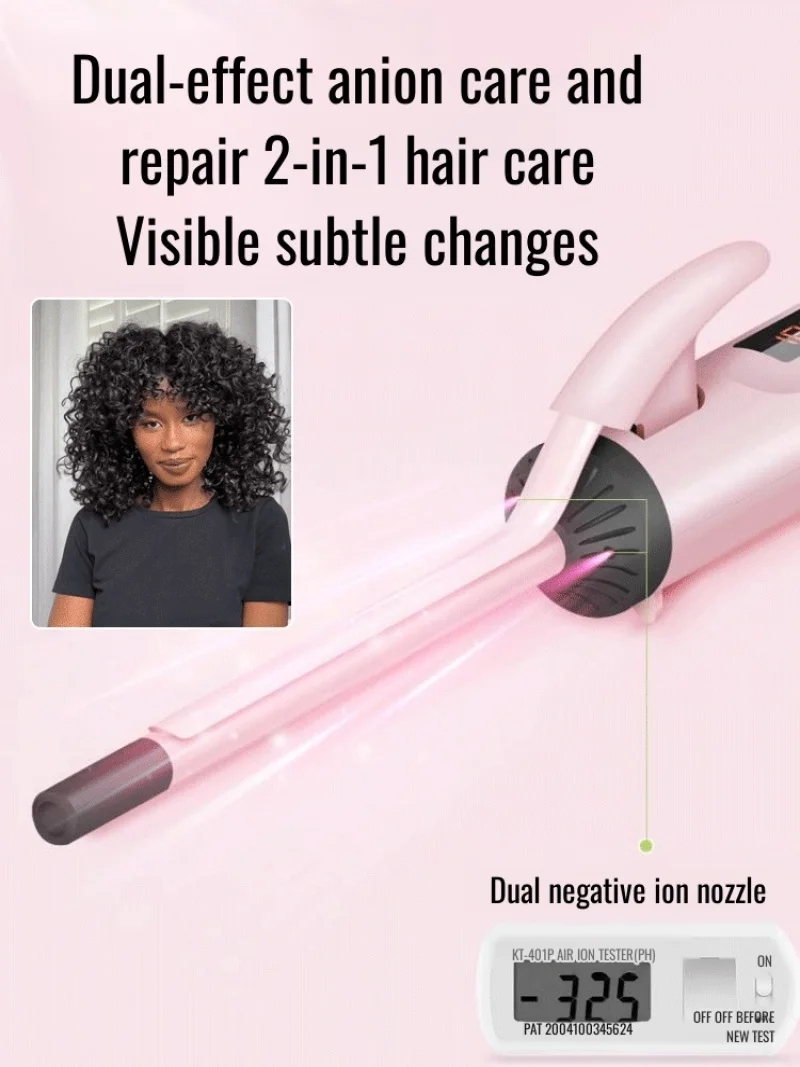 Men's and women's short hair curlers small electric iron