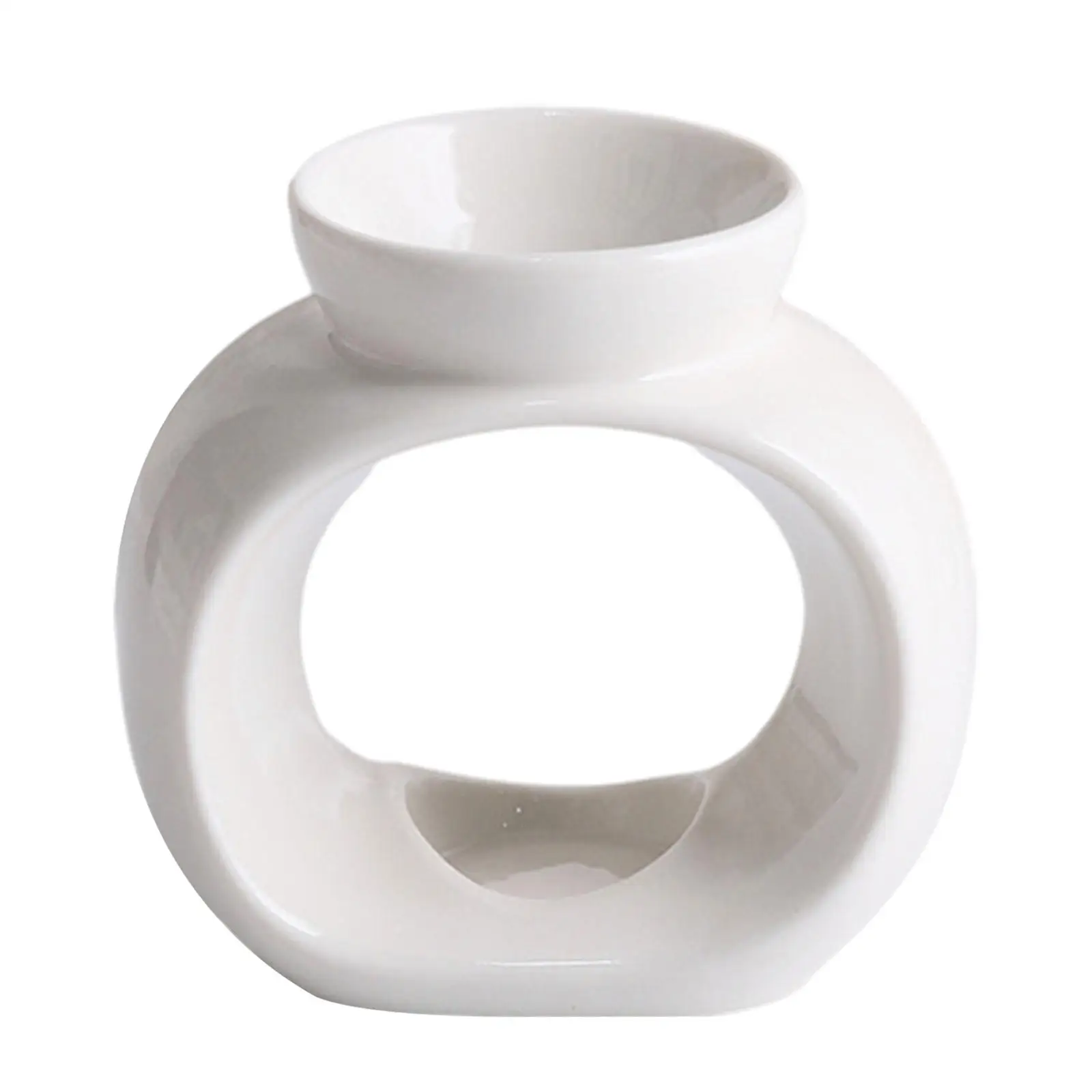 Ceramic Essential Oil Burner Fragrance Holder Porcelain Aroma Burner Scented