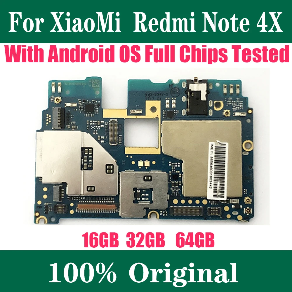 Материнская Плата Xiaomi Redmi Note 4x Купить