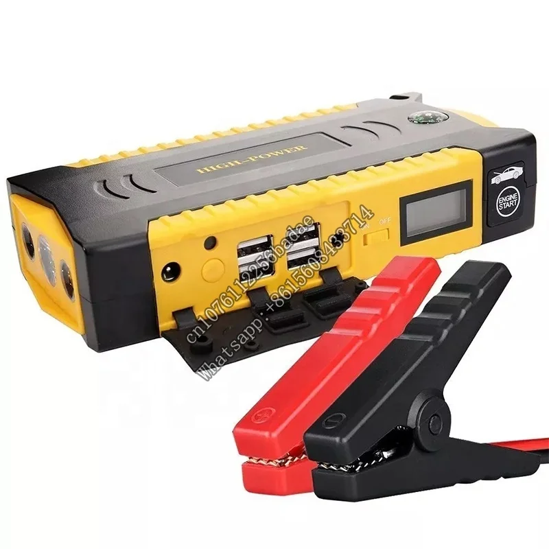 

Portable 20000 Mah Digital Screen 12v Jump Starter Power Bank LED Lighting Multi-Function Car Jump Starter