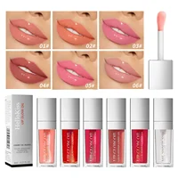 Hellokiss Lip Glow Oil 8ml Glossy Lip Oil Moisturizing Lip Glaze Transparent Lip Balm  Lip Stick Cherry 1