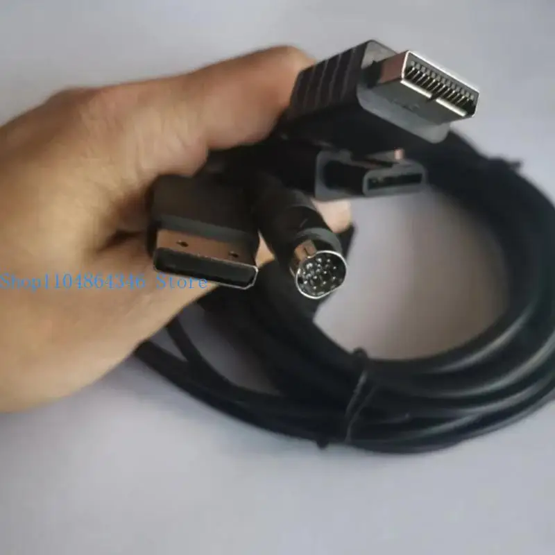 N64 DC128 다중 레트로 게임 콘솔용 5asd 5.9피트 긴 AV 케이블 코드