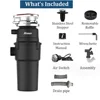 kitchen sink waste machine Garbage Disposal Food Waste Disposers kitchen waste disposal 6