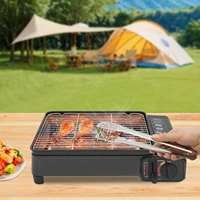 2.2KW Portable LPG/Butane Gas Grill Stove Outdoor Camping Stove Cooking BBQ Cooker Kit w/Carrying Case for Traveling Trekking RV 5