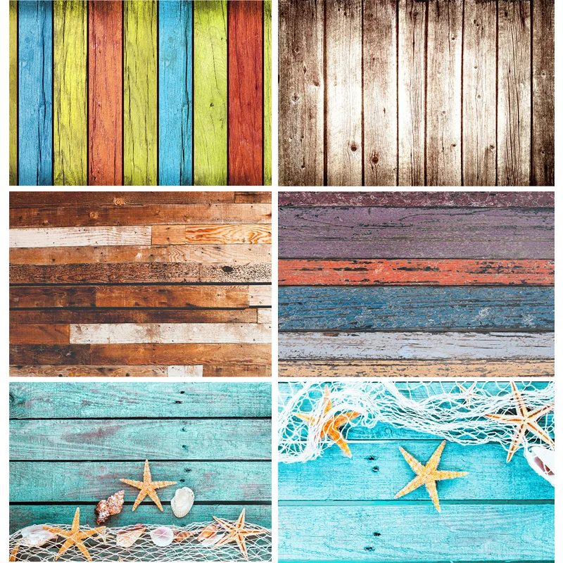 

Photorealistic Fabric Photography Backdrops wood Planks Theme Photography Background DST-1065