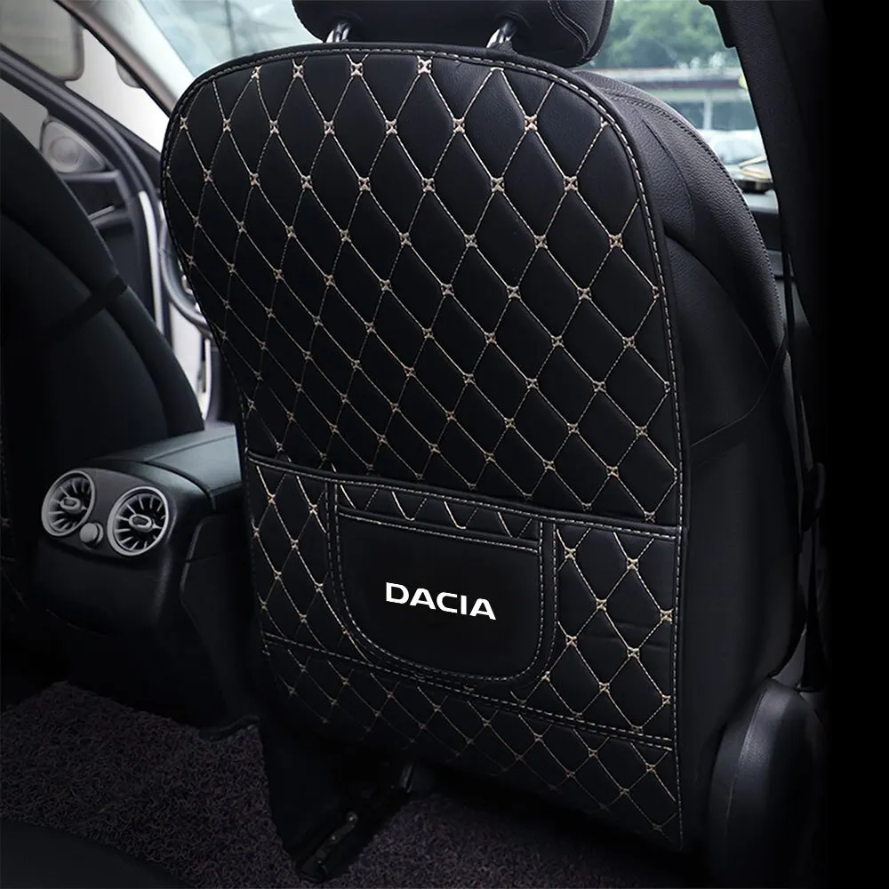 Juste de protection anti-coup de pied pour dossier de siège de voiture en  cuir, housse de coussin pour Dacia Duster 2023, Sandero Stepway, Lodgy  Logan 1, 2, accessoires automobiles, 1PC - AliExpress