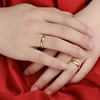 Fashion Simple Stainless Steel Men and Women Couple Rings Titanium Steel Wedding Engagement Rings Anniversary Gift Party Jewelry 6