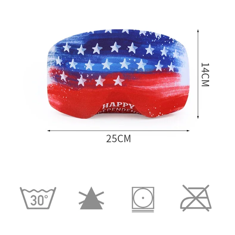Ski Goggle Cover Scratch-Proof Snowboarding Goggles Protector Stretchy Skiing Eyewear Covers Snow Sport Glasses Protective Gear 5
