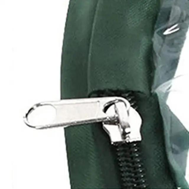 Üvegházhatású Borító Mini Pvc Henger Alakú Virágcserep Sátor Cipzárral Összecsukható Esőálló Fagyálló Növényi Növények Kerti Készletek - Image 3