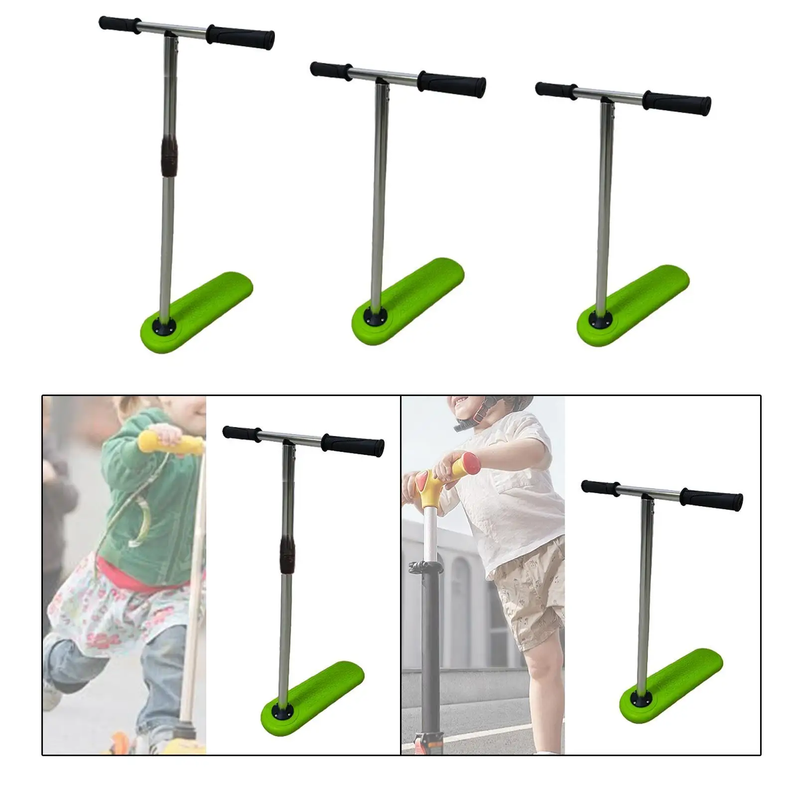 Trampoline Scooter for Kids Practical Children Scooter Beginners Gift Gear Trick Scooter for Game Park Playing Birthday Outdoor