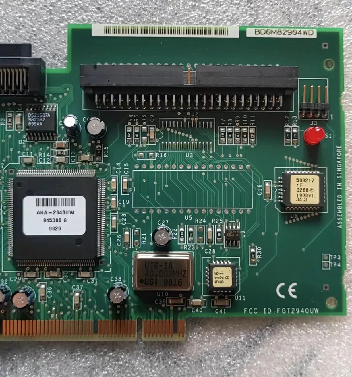 ADAPTEC AHA-2940UW 40M PCI SCSI Card