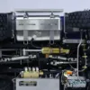 LESU RTR 8x8 RC Hydraulic 1/14 Dump Truck Metal Roll On/Off Full-dump Car Model LED Lights Sounds Toy ToucanHobby THZH1708 6