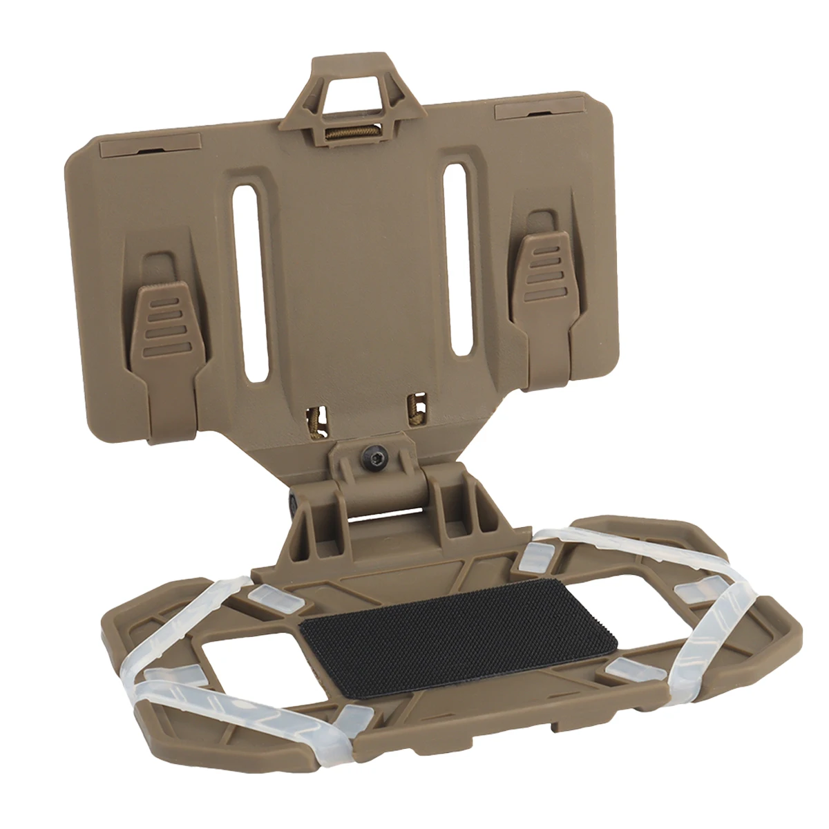 Navigation Board Holder Phone Holder Airsoft Plate Carrier Molle Phone Carrier Outdoor Navigation Board Quick Access Foldable Holder Tactical Vest Chest Rig Mount