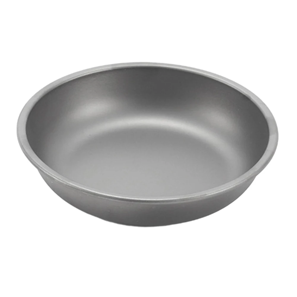 

Штабелируемая Ультралегкая титановая Флейта с закругленными краями 12/15/18 см, обеденная тарелка, оборудование для кемпинга для дома и улицы