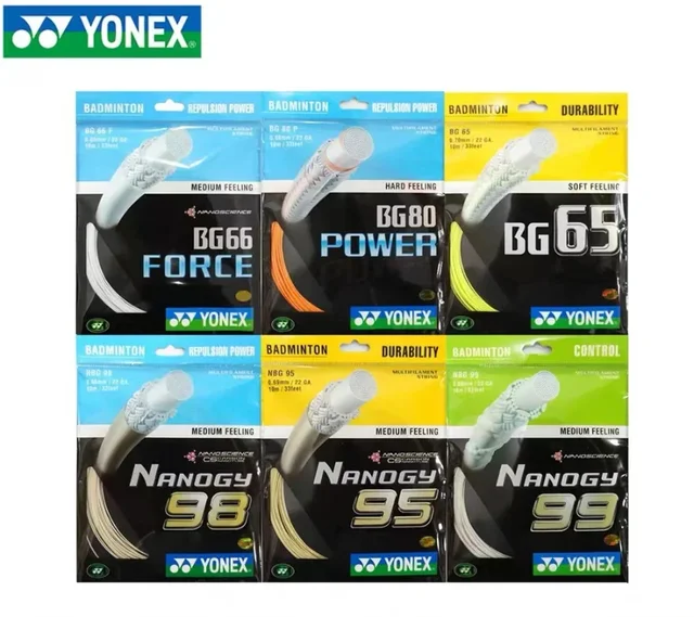 요넥스 배드민턴 스트링: 내구성, 고탄성의 완벽한 조화