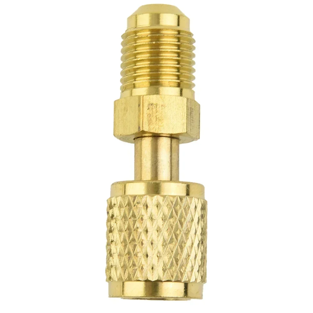 Adaptateur Laiton Pour Gaz Réfrigérant R410a - Conversion 5/16" à 1/4" SAE - NEUF