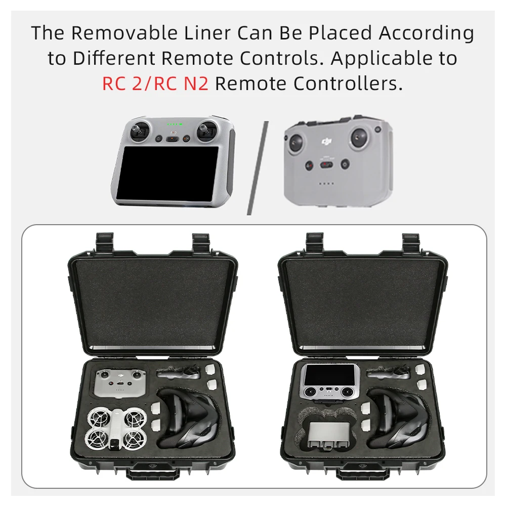 Explosion-Proof Box DJI Neo Flight Glasses N3 Suitcase Safety Box DJI RC 2/RC-N2 Remote Controller Accessories drone accessories drone storage case
