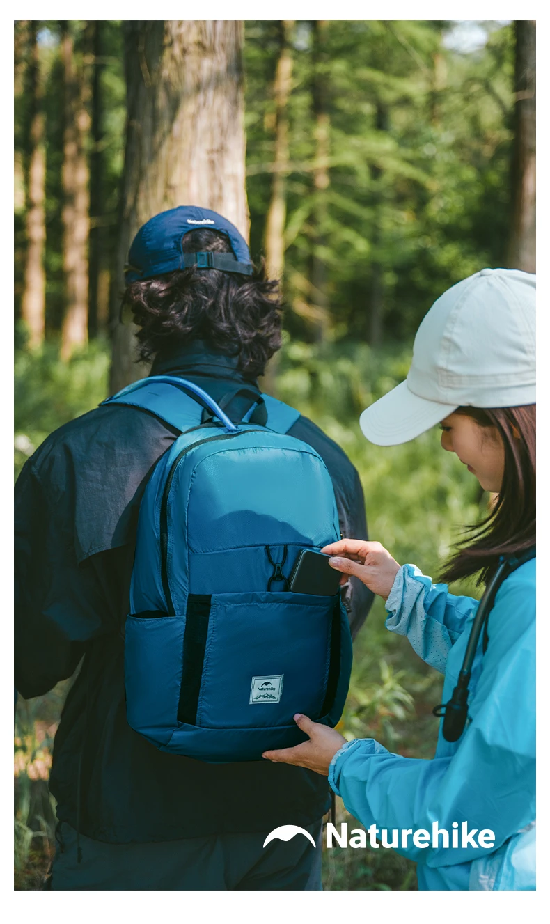 Naturehike Cloudy Goose Rucksack 18L 22L 25L 30L Klapprucksack Leichte wasserdichte Männer Frauen Outdoor Wandern Umhängetaschen – Detail 10