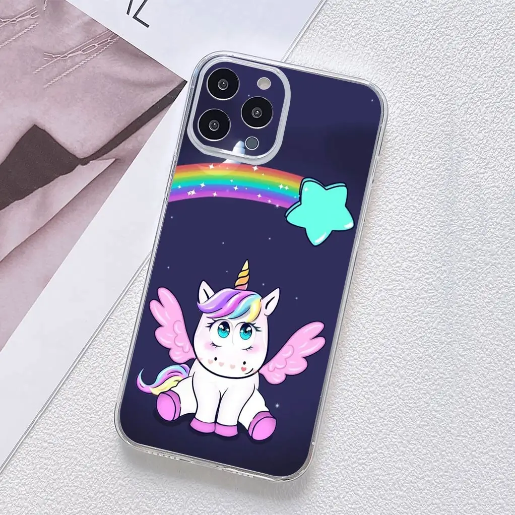 Unicorn Horse Silicone Phone Cover - Soft and Durable Case