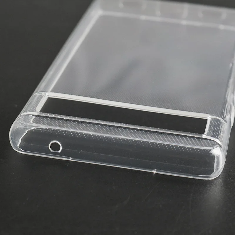 Shockproof TPU Bumper Clear Anti-Fingerprint Phone Case