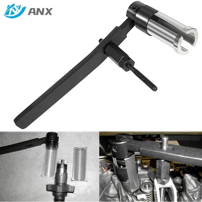 

Съемник топливного инжектора ANX 9010 для 5,9 л, 6,7 л Cummins, дизельный Dodge 9010A 9010B Great Wall N54 Peugeot 405