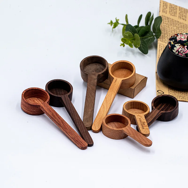Wooden Measuring Spoon Set Kitchen Measuring Spoons Tea Coffee Scoop Sugar Spice  Measure Spoon Measuring Tools for Cooking Home - AliExpress