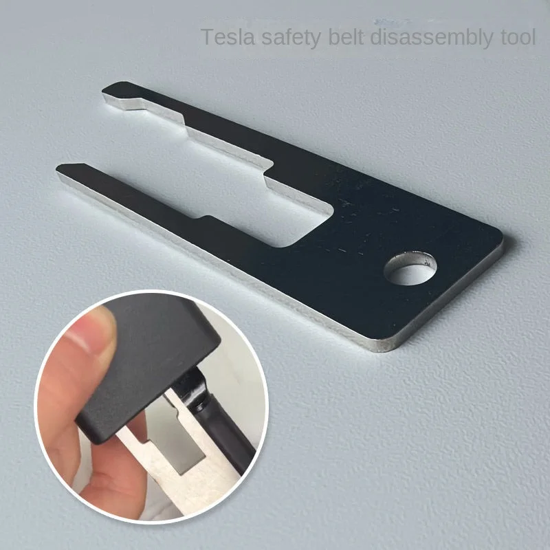 

Tesla Model 3 Y seat belt remover key seat belt removal special tool metal