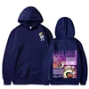 Autumn and Winter Casual Fashion Men Women Sweatshirt Kanye West Graduation Bear Reversible Printed Hooded Sweatshirt 5