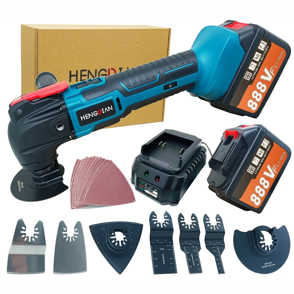 

20V Cordless Oscillating Multi Tool Electric Saw Multi-function Trimmer Saw Oscillating Power Tools Renovator Machine