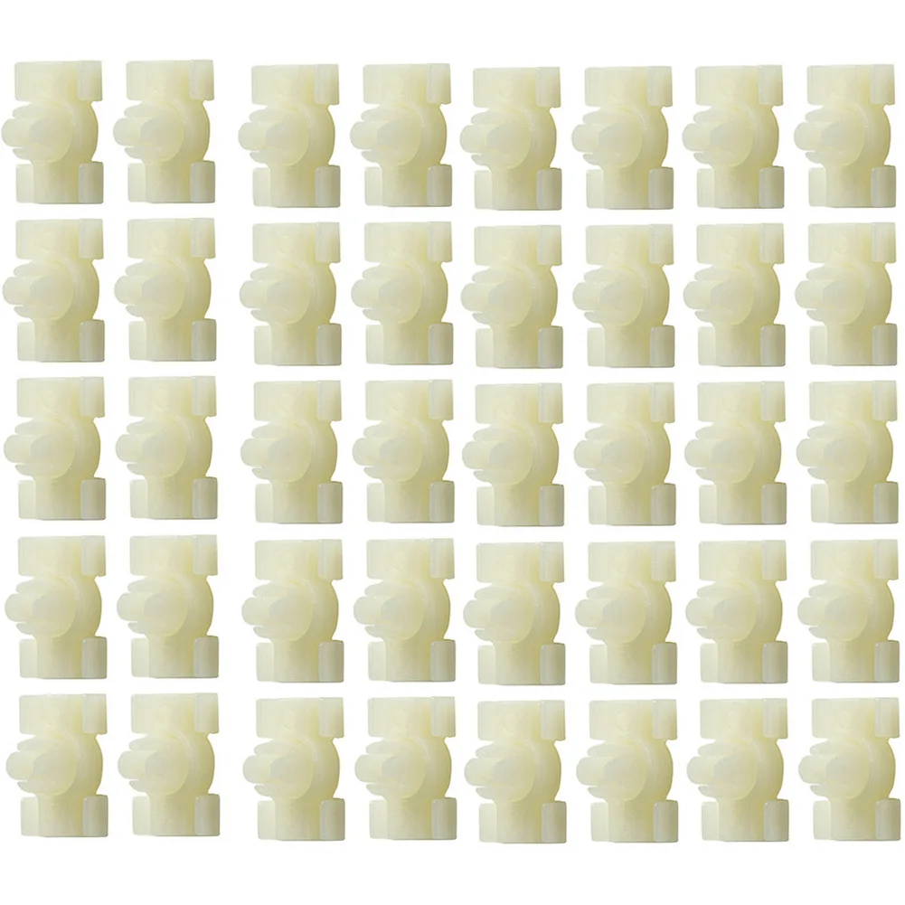 50 Pz/50X/50Pack Nuovissimi Paraurti Morsetto E Parti Anteriore Sinistro Mercedes Plastica Posteriore Destro W123 Per Mercedes W123