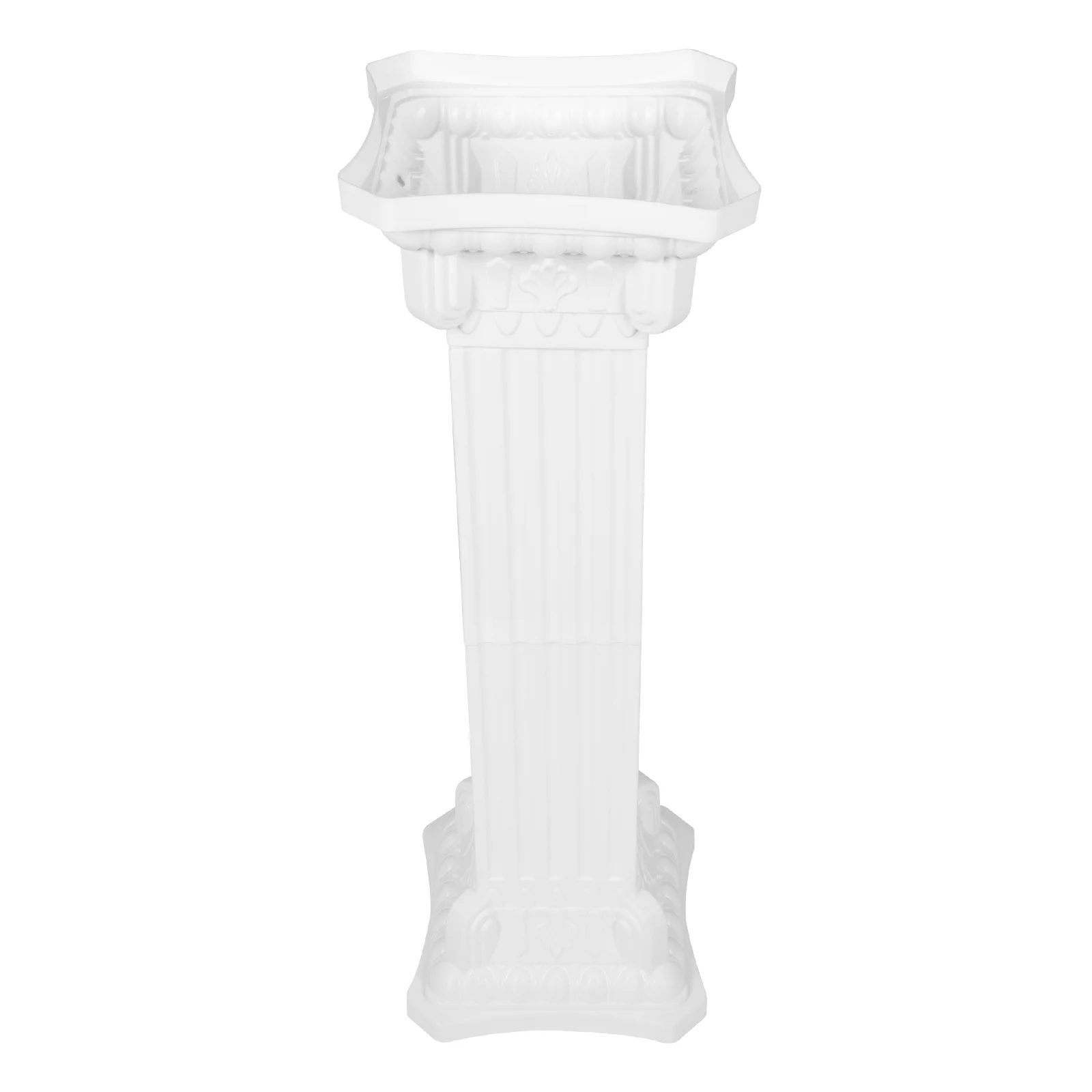 

Greek Column Statue Tall Display Greek Pedestal White Flower Vase Stand Roman Column Pedestal Columns Pillars