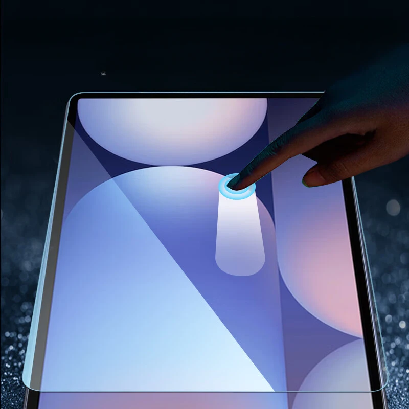 Clear Tempered Glass Screen Protector for Large Tablets - Full Coverage