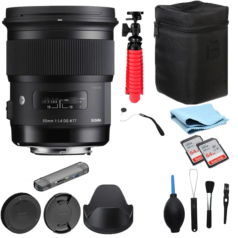 Sigma 50Mm F1.4 Dg Hsm Art Lens Per Canon Nikon Sony E Mount