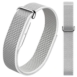 Breathable Nylon Sport Fitness Tracker Wristband - Soft Strap Bracelet - Fitbit Air (Seashell)
