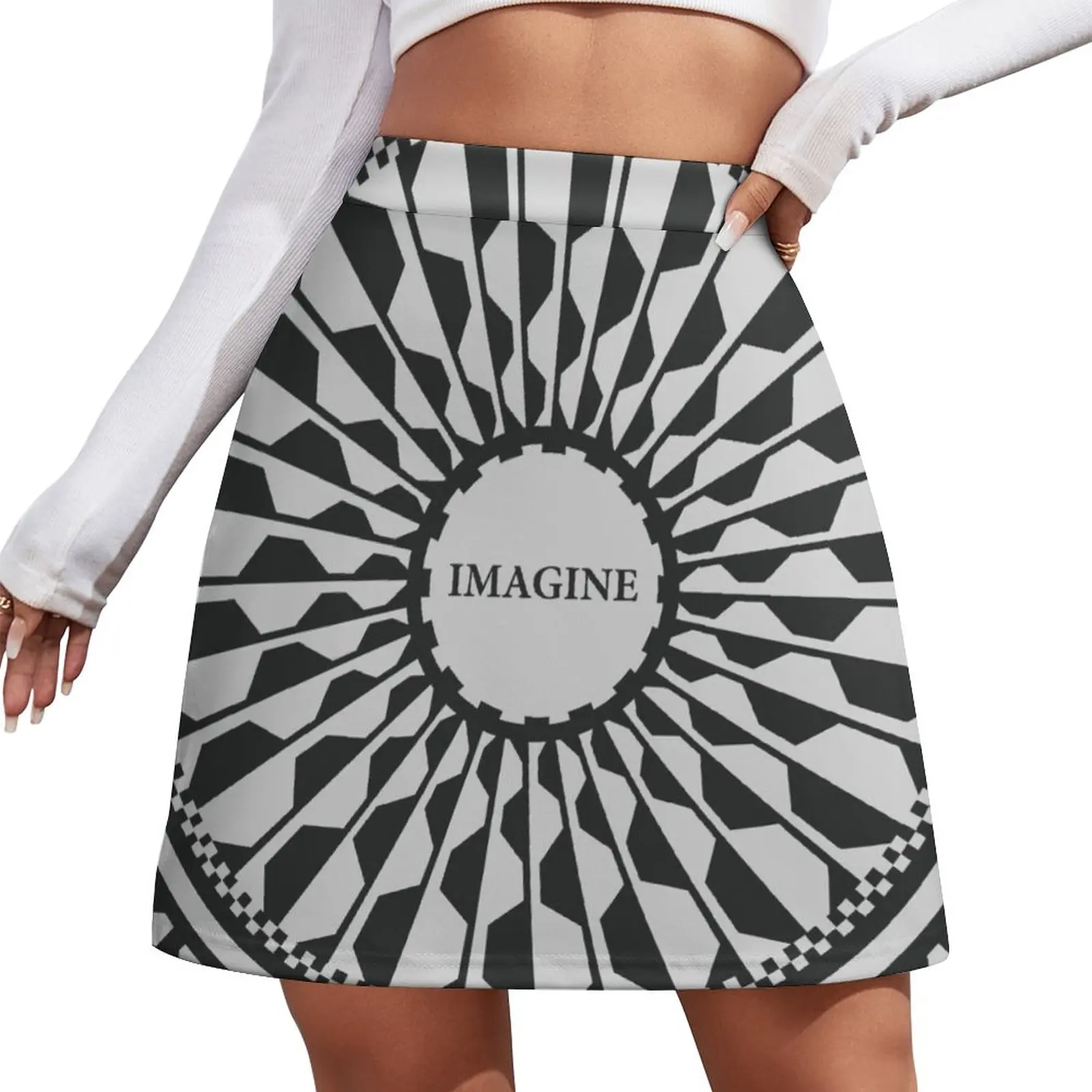 Imagine - Memorial Mini Skirt fairy core dress dresses summer woman 2024