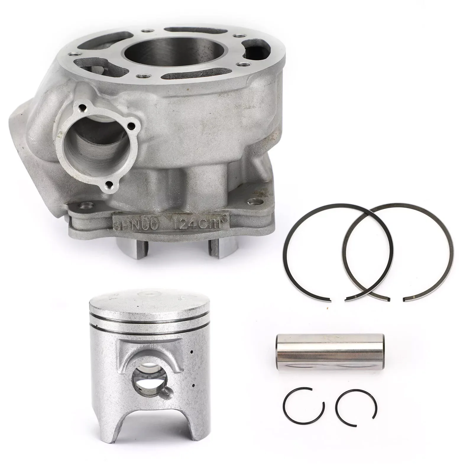 56.4MM EU 오토바이 실린더 배럴 피스톤 키트 125CC 야마하 TZR125 ..